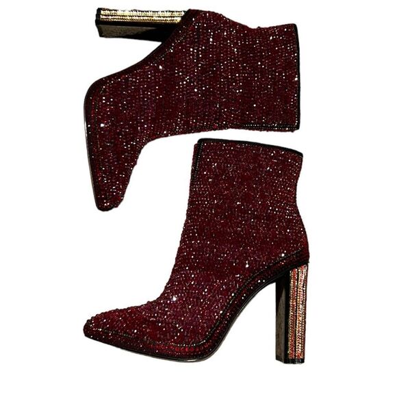 Porsche Rhinestone Crystal Embellished Boots - Picture 2 of 4